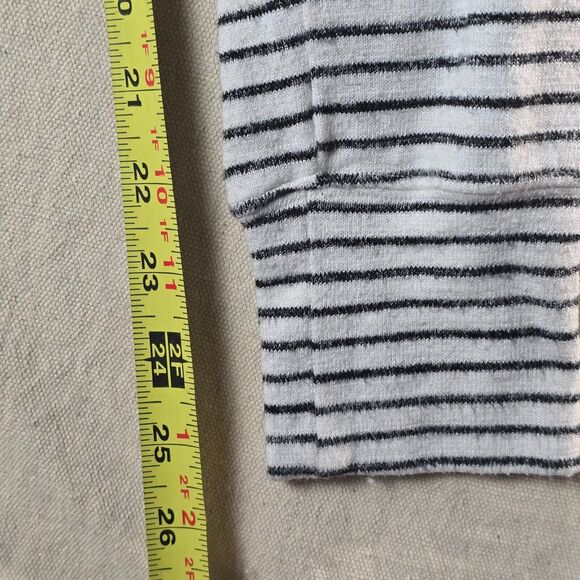 Gap Women’s XS Black & White Athletic‎ Jogger Sweatpants | Striped Drawstring - Picture 6 of 16